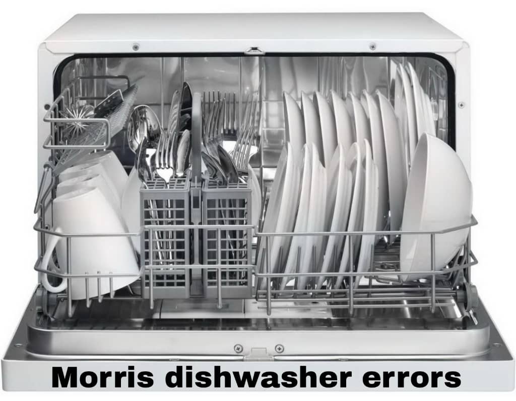 ارورهای ماشین ظرفشویی موریس